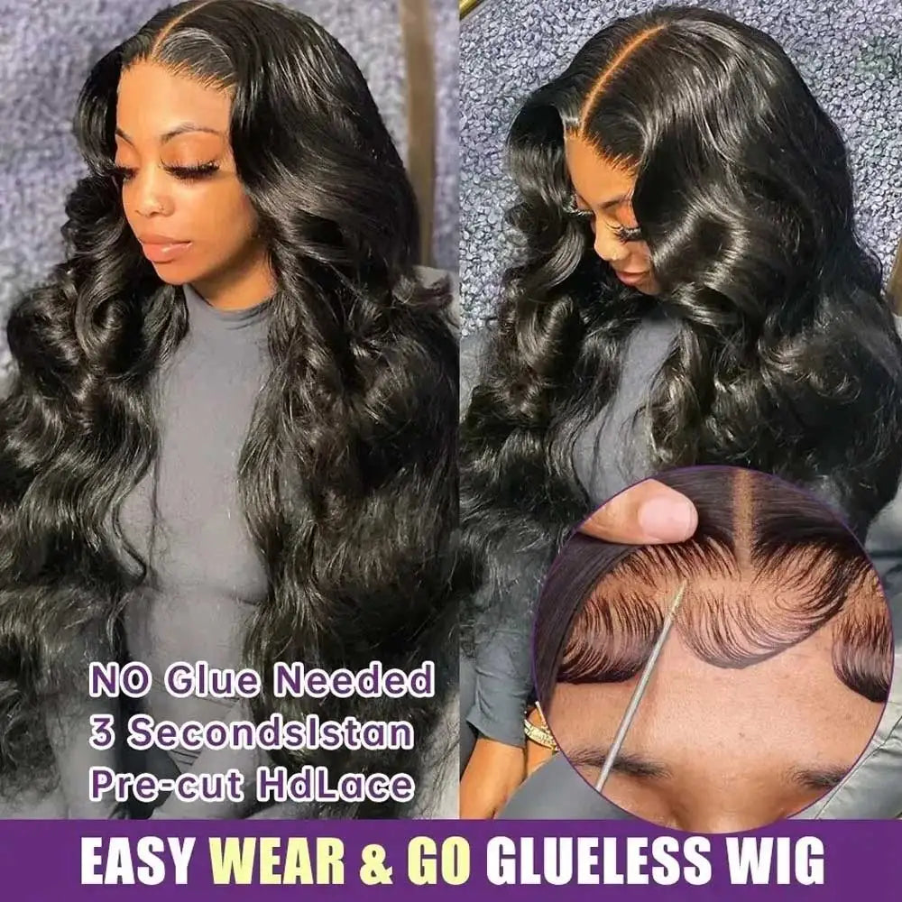 Perruque Lace Front Body Wave Cheveux Humains Remy Hair 5x5 13x4 13x6 Densité 250% 16-42 Pouces – CLEVI Paris
