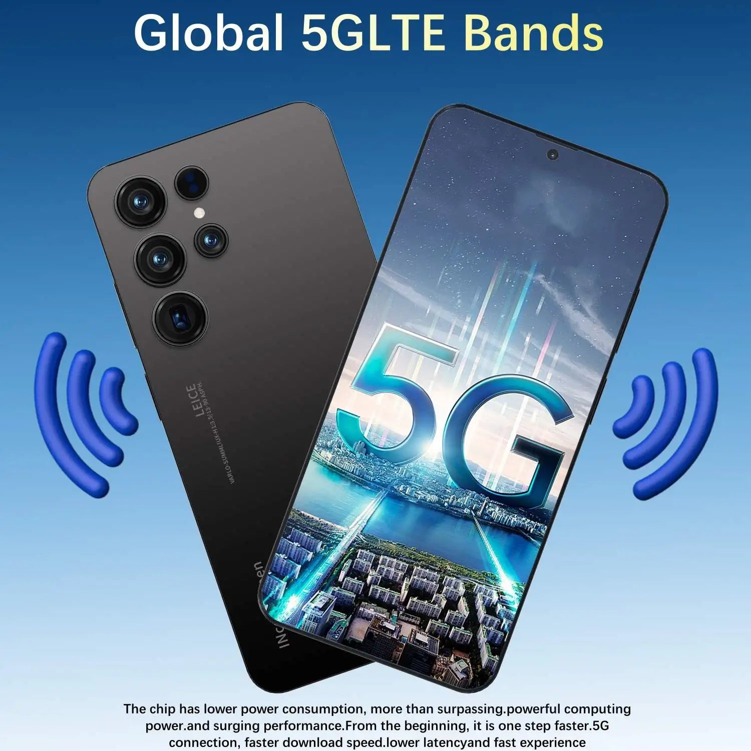 Smartphone SURGAZE XS24 Ultra 6,6" – 4G, Android, Double SIM, 48MP, 5000mAh – CLEVI Paris