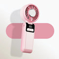 Ventilateur Portable Pliable Ice Pack | 100 Vitesses LED Affichage TYPE-C Lanyard – CLEVI Paris
