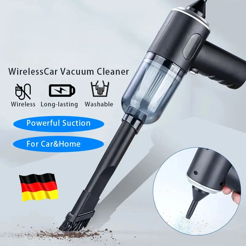 Aspirateur Portable Sans Fil 9000Pa USB — CLEVI Paris