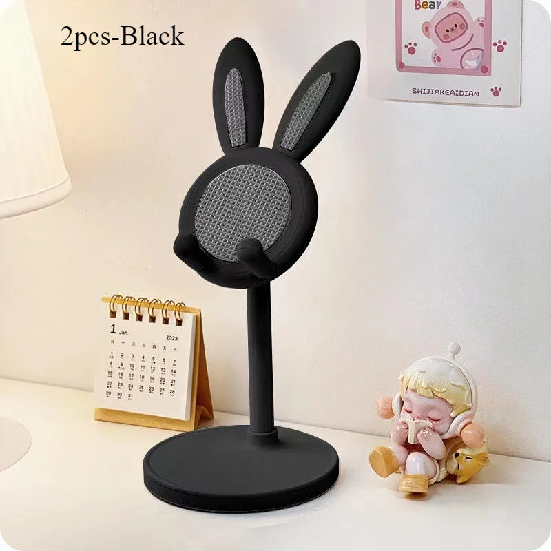 Support Téléphone Bureau Lapin Ajustable Universel — CLEVI Paris