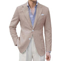 Blazer homme seersucker rayé – CLEVI Paris