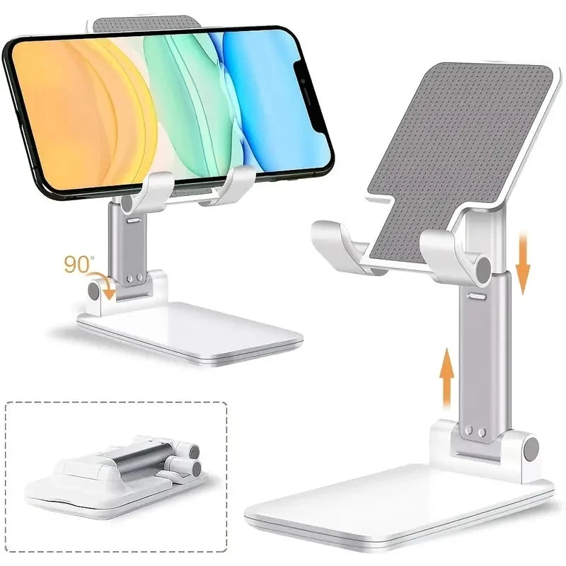 Support Bureau Universel Plastique | Smartphone & Tablette Réglable, iPhone iPad Xiaomi – CLEVI Paris