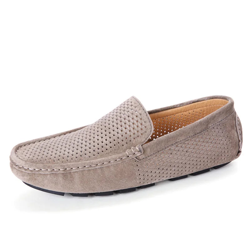 Mocassins Homme Cuir Vache Véritable Ajouré Slip-On Respirant Conduite Casual EU 38-44 TOGEE See – CLEVI Paris