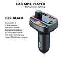 Émetteur FM Bluetooth Voiture – Lecteur MP3 Mains Libres Écran LCD Chargeur USB 12-24V – CLEVI Paris