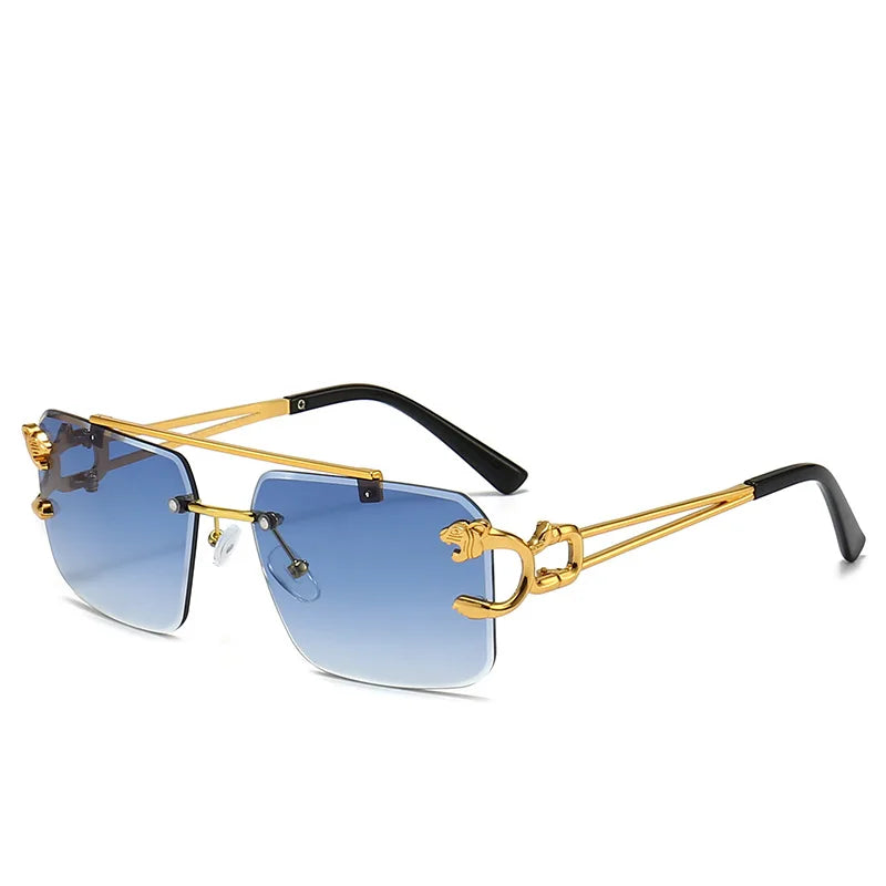 Lunettes de Soleil Carrées Unisexe UV400 – Style Vintage Retro, Verres Polycarbonate – CLEVI Paris