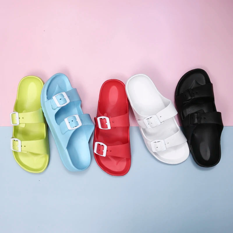 Sandales unisexes EVA à double bride réglable – CLEVI Paris