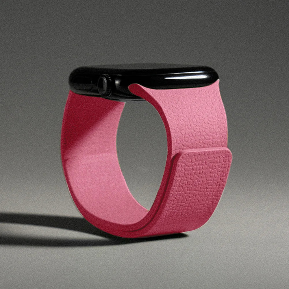 Bracelet Silicone Magnétique Apple Watch – Compatible Series 1–11 SE Ultra 1/2/3 – 38 40 41 42 44 45 46 49mm – CLEVI Paris