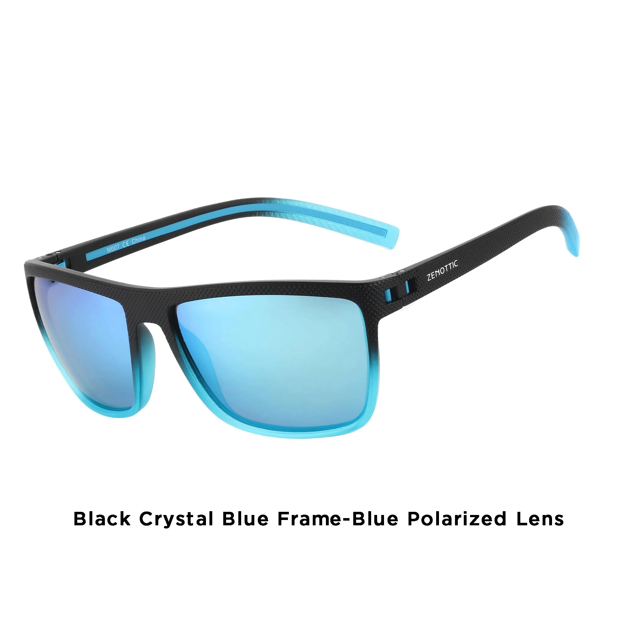 Lunettes de Soleil Carrées Polarisées TR90 UV400 Anti-Reflets Unisexe 23 Coloris – CLEVI Paris