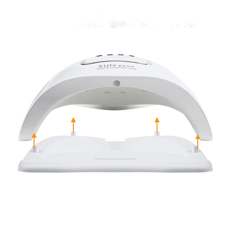 Lampe UV LED 150W SUN X5 Max — 45 LEDs, Séchage Rapide Gel, Batterie Rechargeable | CLEVI Paris