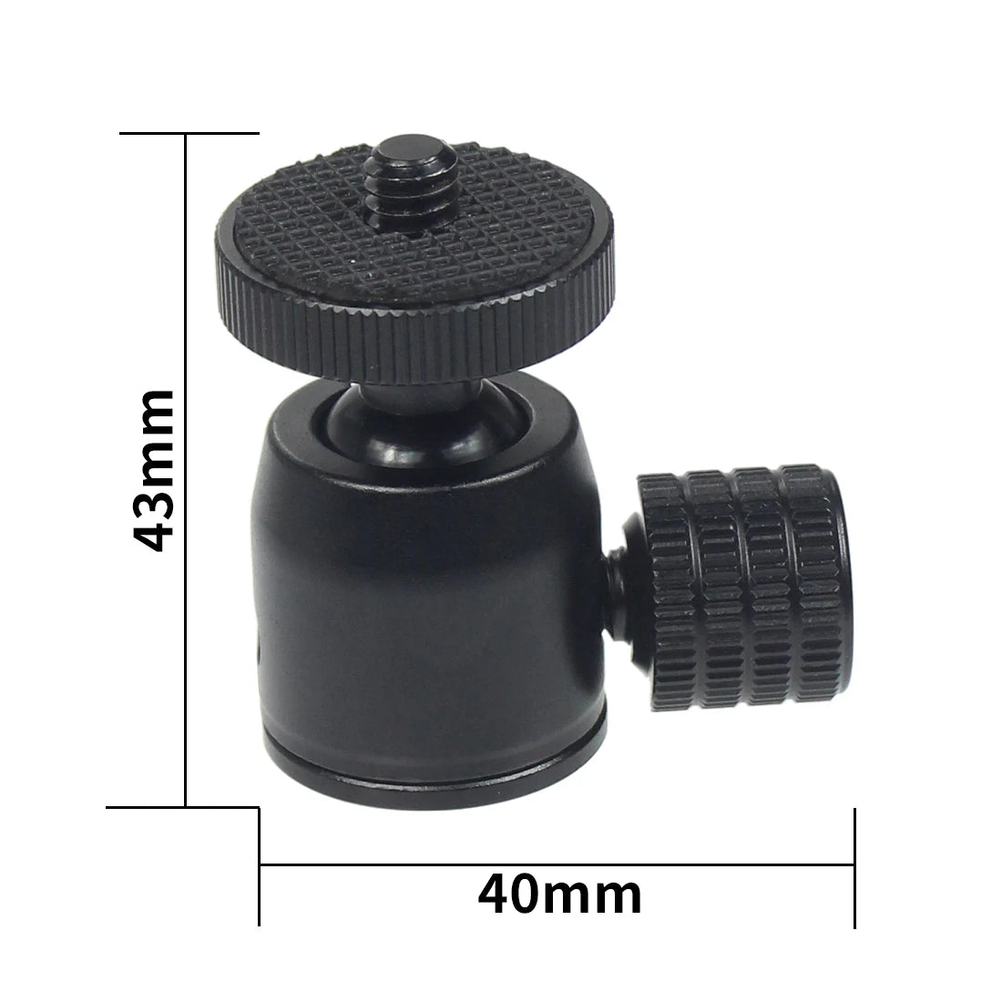 Mini rotule FEICHAO 360° à vis 1/4 – CLEVI Paris