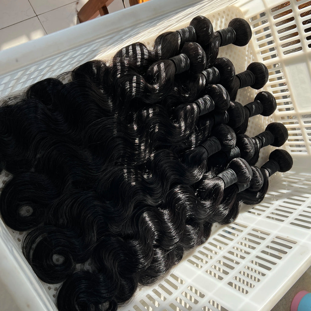 Extensions Body Wave 16A Remy Hair Brésilien – CLEVI Paris