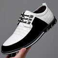 Sneakers Homme Casual Lacets – Cuir PU, Semelle Rehaussante, Grande Taille EU 38-50 – CLEVI Paris