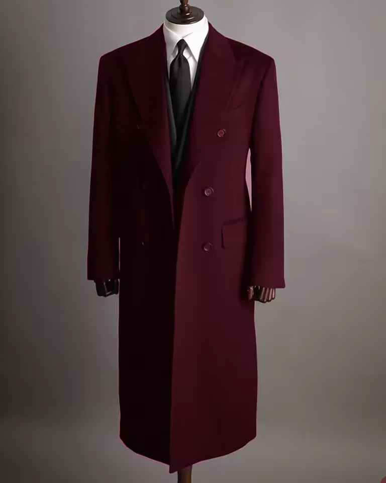 Blazer homme long double boutonnage – CLEVI Paris