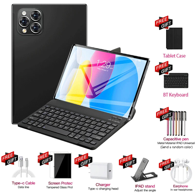 Tablette Pad 15 Pro 11" – Android 16, 5G, Dual SIM, jusqu’à 24Go/2To