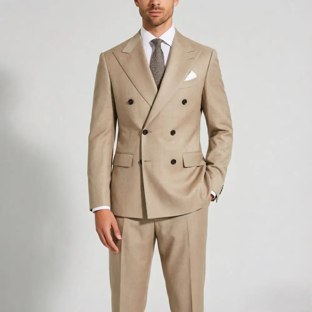 Costume homme 2 pièces croisé – CLEVI Paris