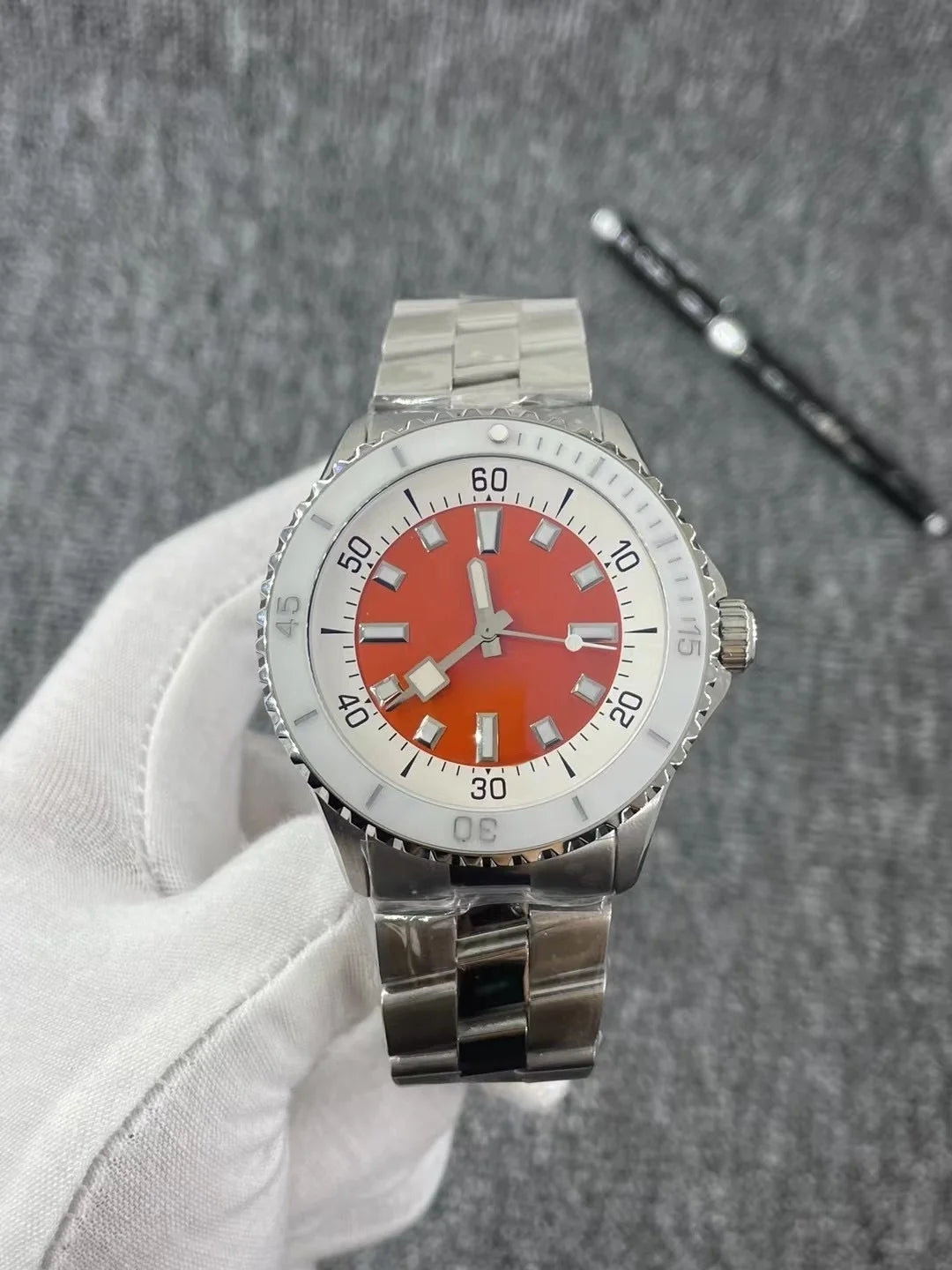 Montre automatique 2100 à bracelet acier – CLEVI Paris