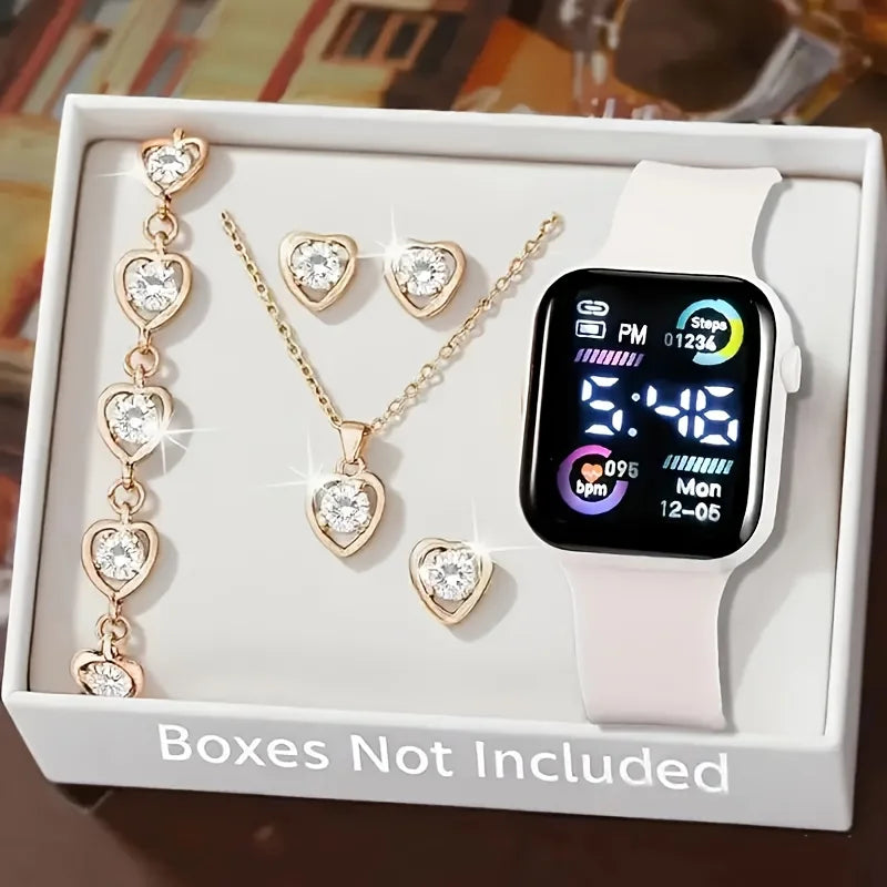 Coffret Montre Digitale + Bijoux Ados — CLEVI Paris