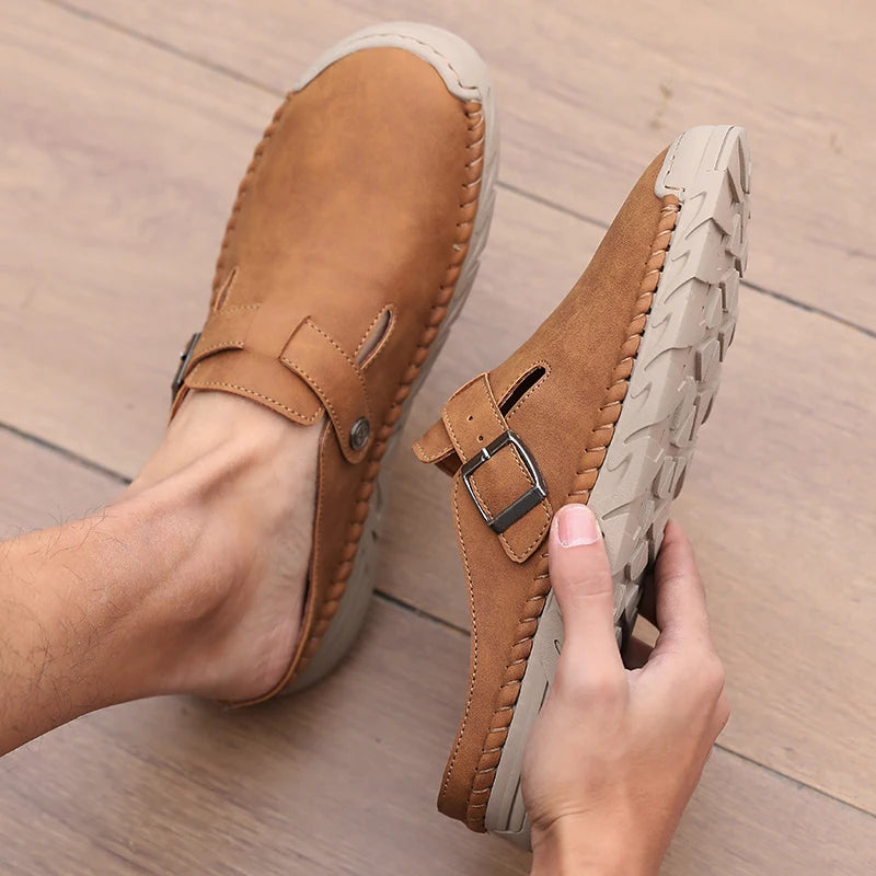 Mules Loafers Homme Cuir Semelle EVA | 5 Coloris – CLEVI Paris