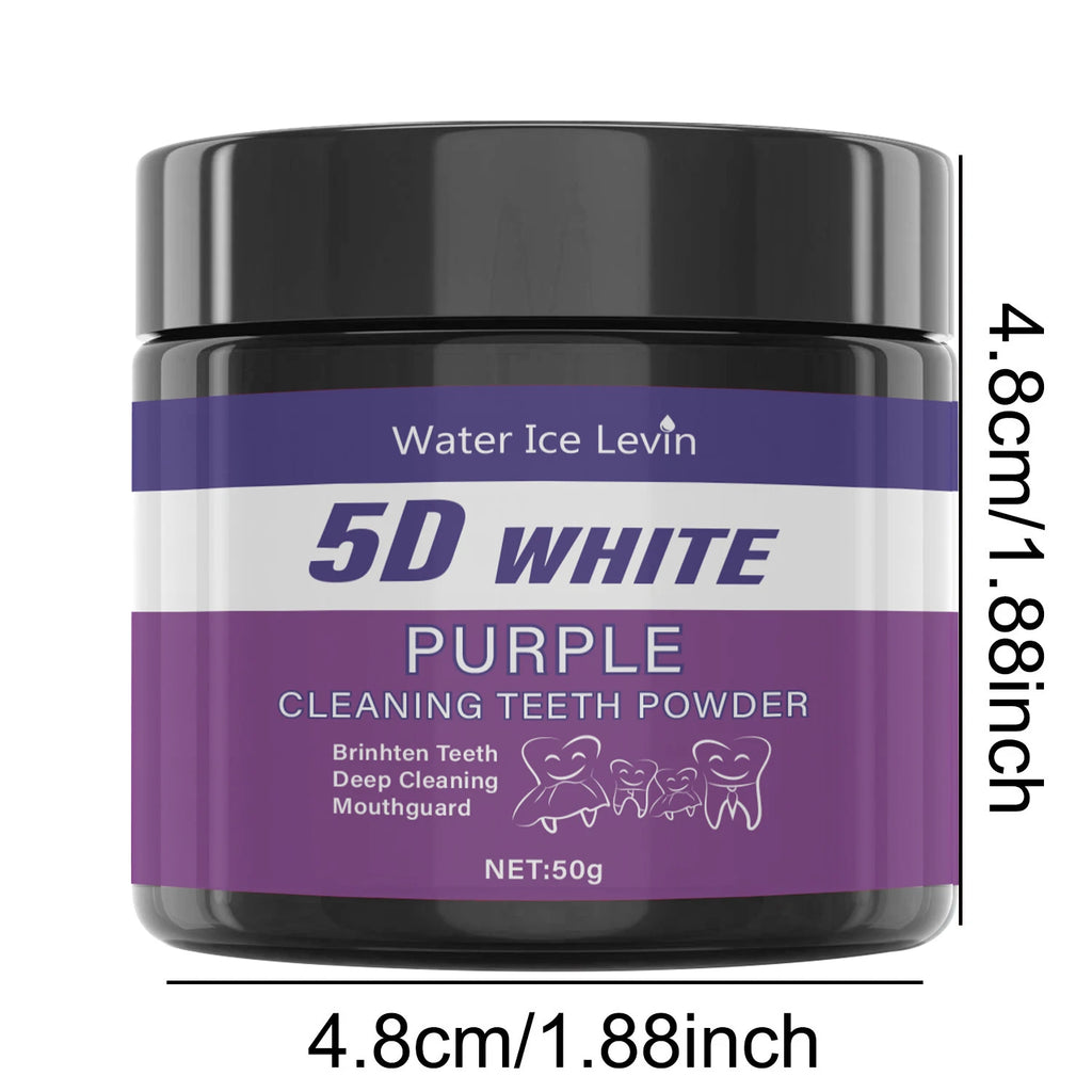 Poudre Dentifrice Blanchissante 5D — Charbon Actif & Fraîcheur Menthe | CLEVI Paris