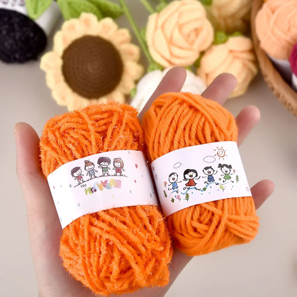 Set Fils Acryliques 12 Couleurs | Tricot, Crochet & Couture DIY, Pelotes 7g – CLEVI Paris