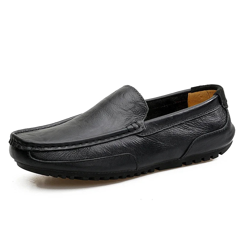 Mocassins Cuir Véritable Ajourés Homme Respirants Slip-On | 7 Coloris – CLEVI Paris