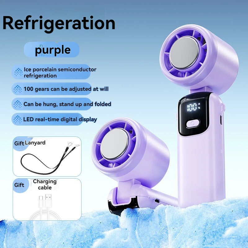 Ventilateur Portable Pliable Haute Vitesse – CLEVI Paris