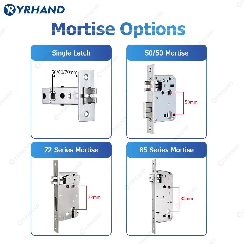 Serrure Connectée YRHAND H01 IP66 Caméra Sonnette WiFi Tuya Empreinte Digitale – CLEVI Paris