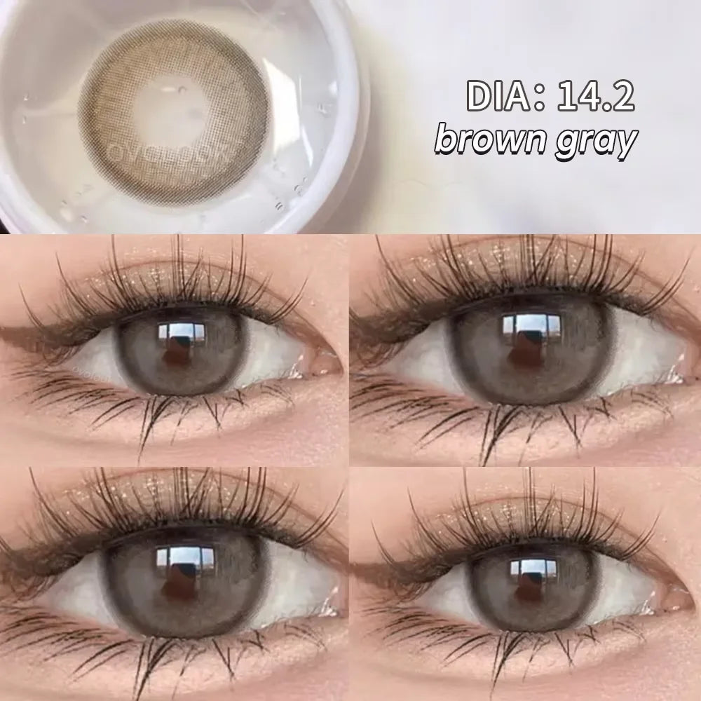 Lentilles de Contact Colorées OVOLOOK – Série Bubble | 10 Couleurs disponibles