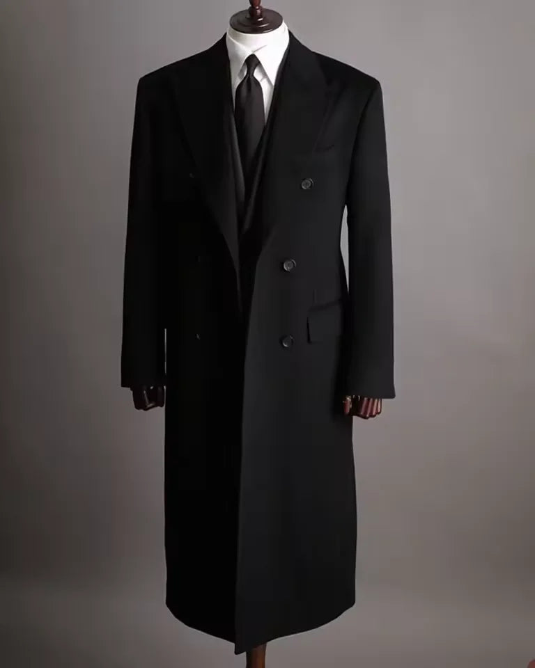 Blazer homme long double boutonnage – CLEVI Paris