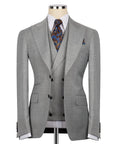 Costume homme 3 pièces revers pointus – CLEVI Paris