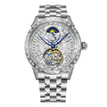 Montre Homme PINDU 6637 – Tourbillon Automatique Squelette, Verre Saphir, Acier Inoxydable, Étanche 3 ATM – CLEVI Paris