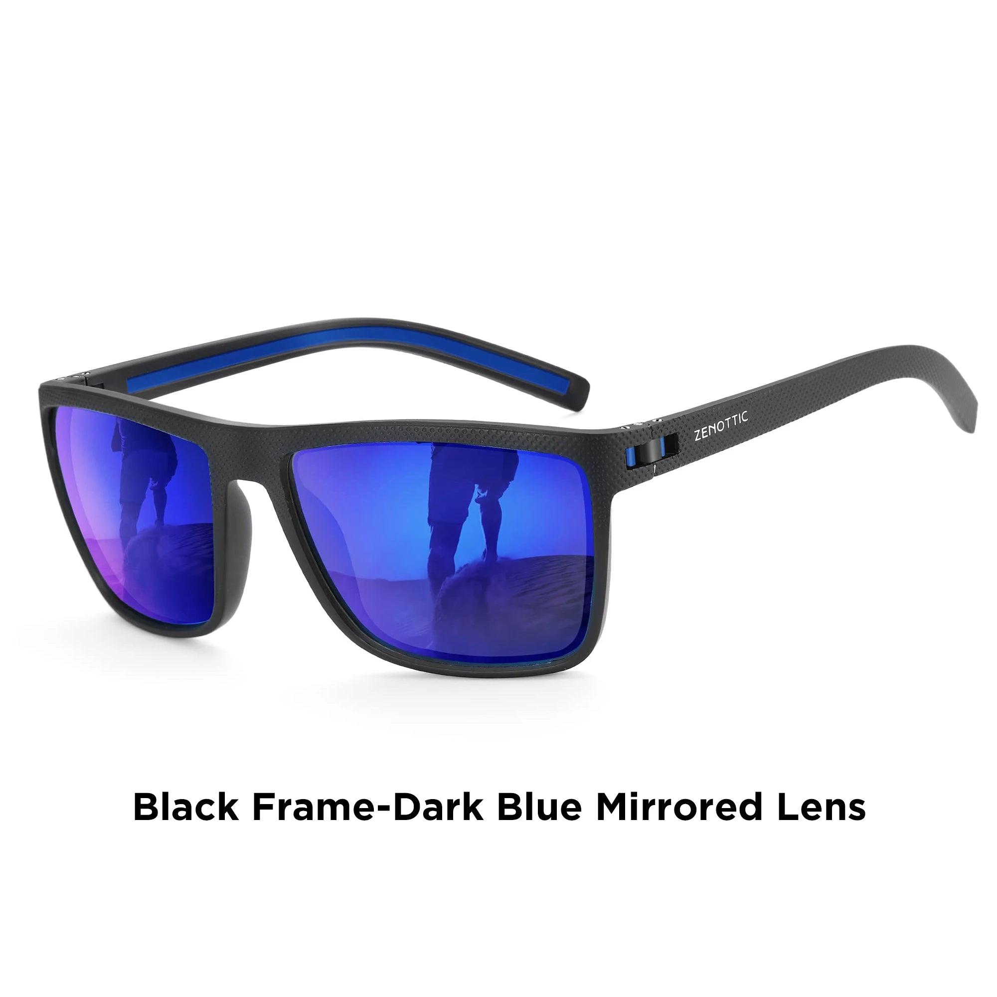 Lunettes de Soleil Carrées Polarisées TR90 UV400 Anti-Reflets Unisexe 23 Coloris – CLEVI Paris