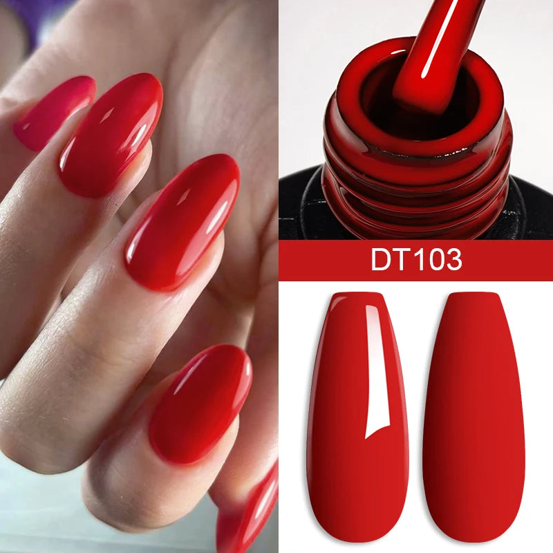 Vernis Gel Semi-Permanent MEET ACROSS 7ml – Longue Durée Style Français UV/LED Nail Art – CLEVI Paris