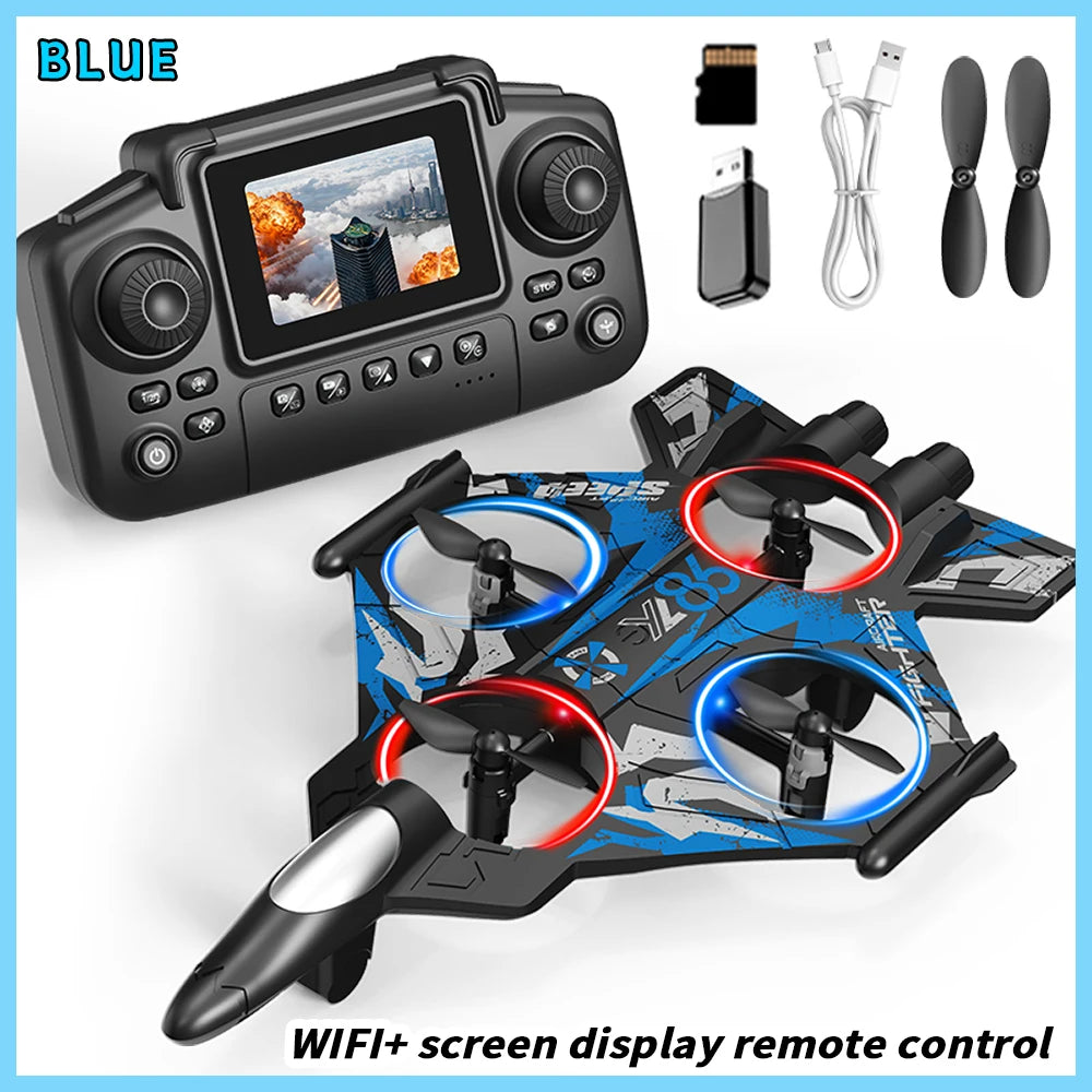 Mini Drone RC Mousse YL85/YL86 – WiFi 2,4G, Caméra, LED, Cascades 360°, Mode Sans Tête – CLEVI Paris