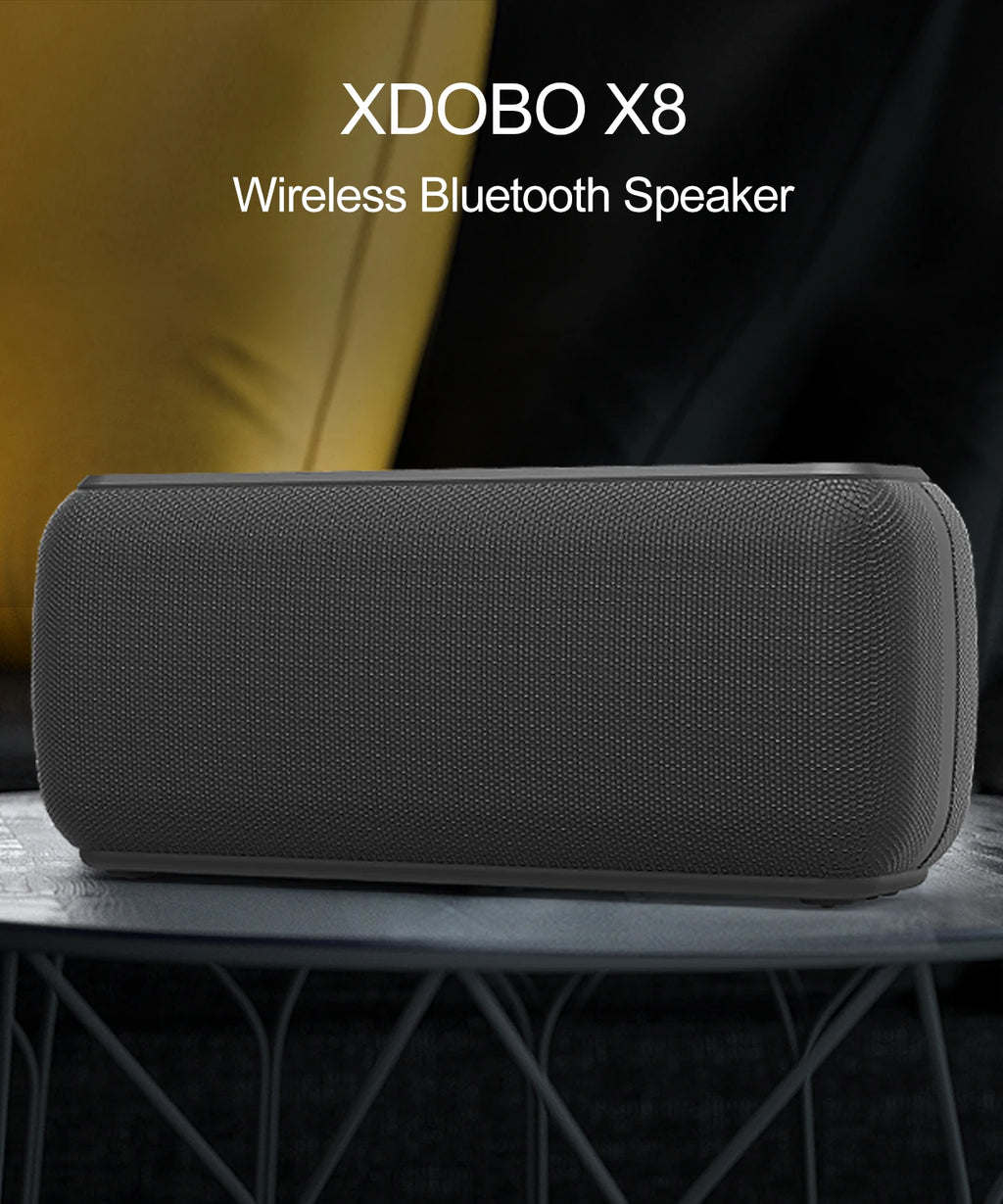 Enceinte Bluetooth XDOBO X8 II 60W Subwoofer Basses Profondes TWS 12h Outdoor – CLEVI Paris