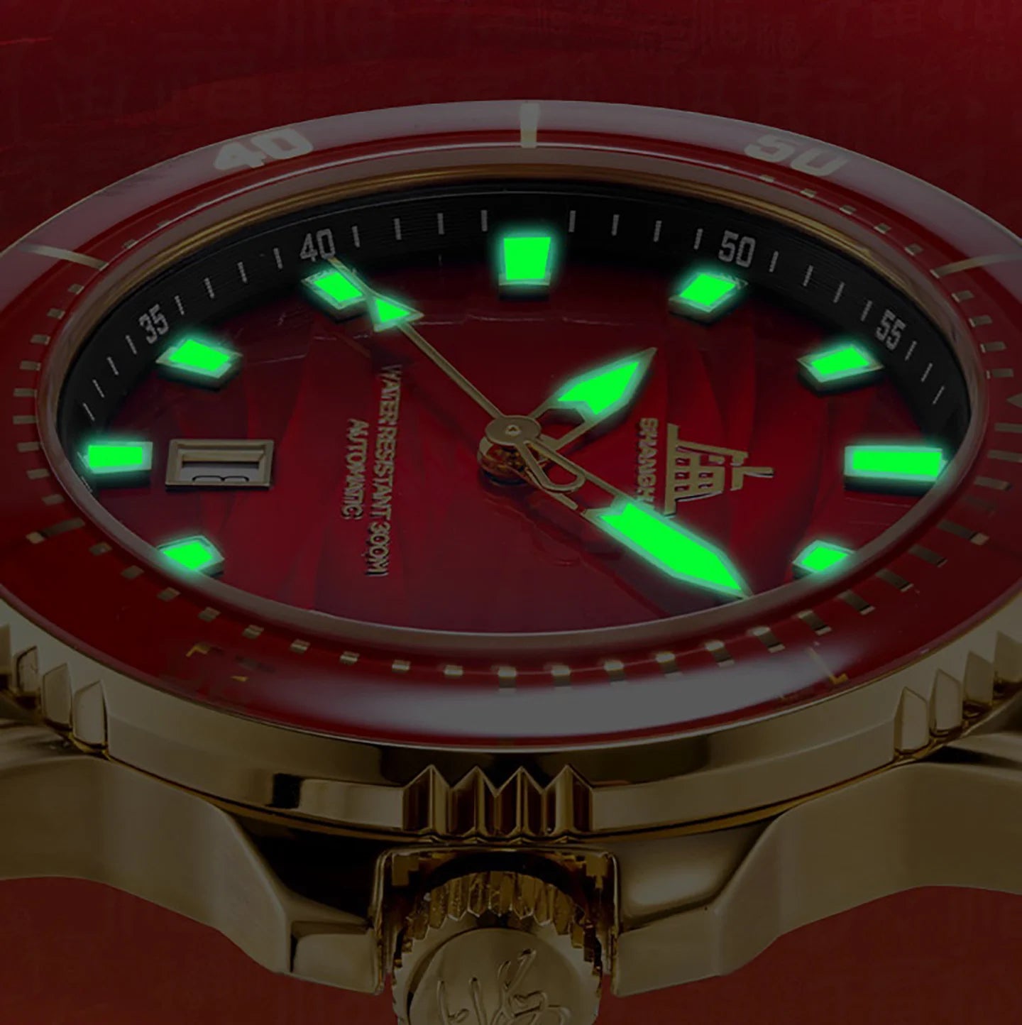 Shanghai Watch S7101 Montre Plongée Automatique Seagull ST21 Saphir 300m 43mm – CLEVI Paris
