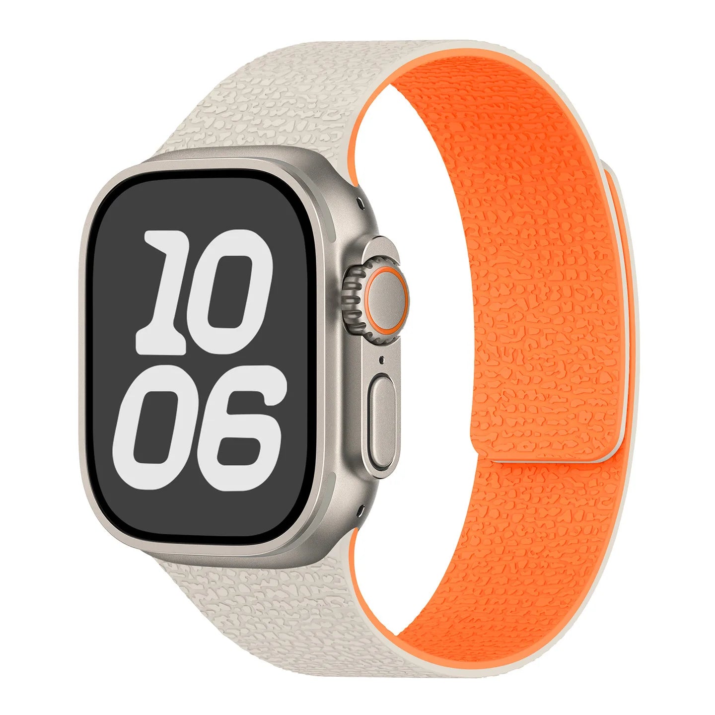 Bracelet Silicone Magnétique Apple Watch – Compatible Series 1–11 SE Ultra 1/2/3 – 38 40 41 42 44 45 46 49mm – CLEVI Paris