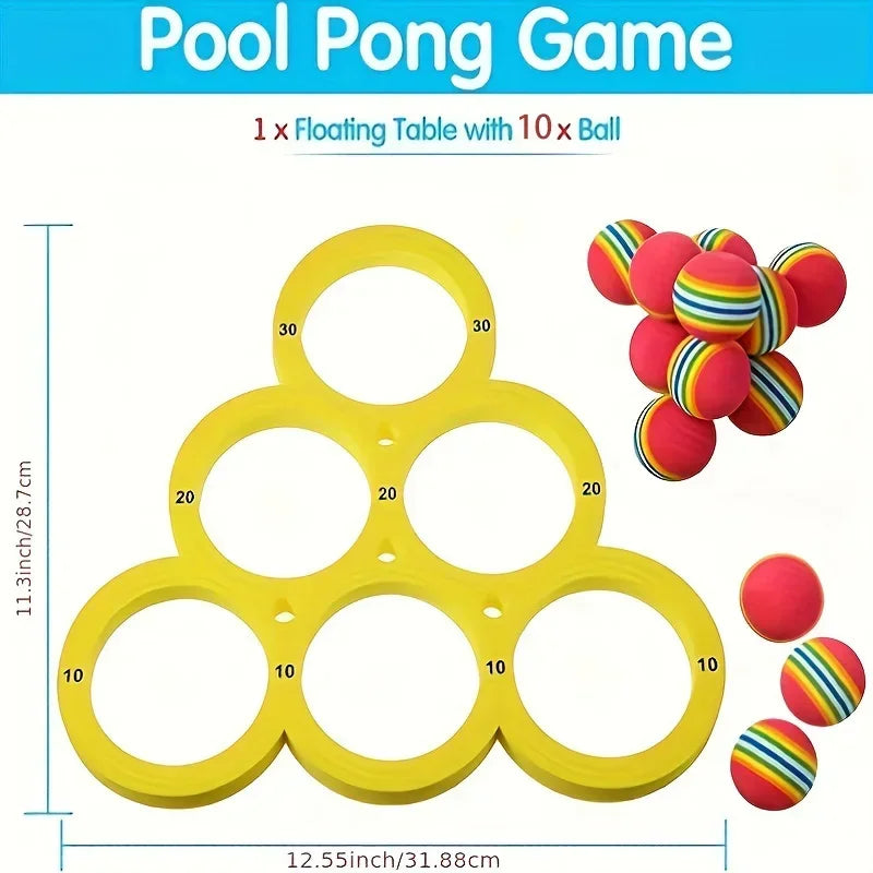 Jeu de Piscine Fun Splash – Balles EVA Flottantes, Dès 8 ans – CLEVI Paris