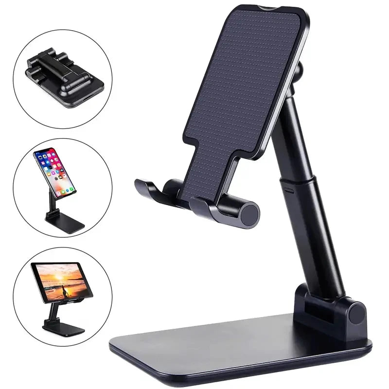 Support Bureau Universel Plastique | Smartphone & Tablette Réglable, iPhone iPad Xiaomi – CLEVI Paris