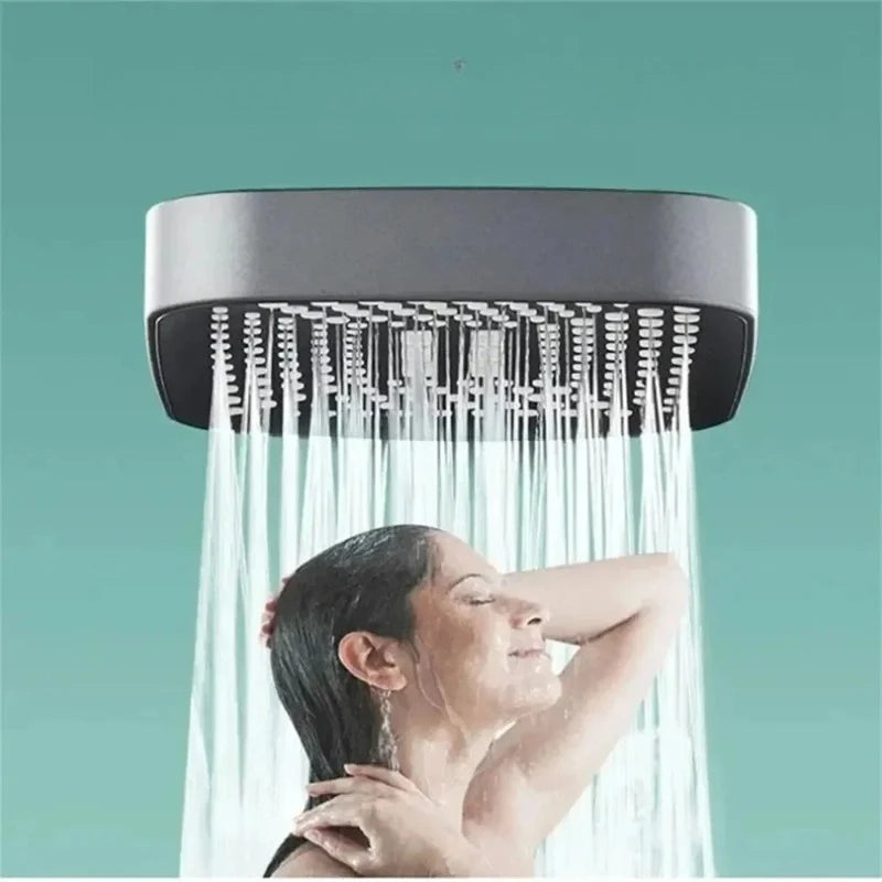 Pommeau de Douche Haute Pression 3 Modes – Économie d’Eau