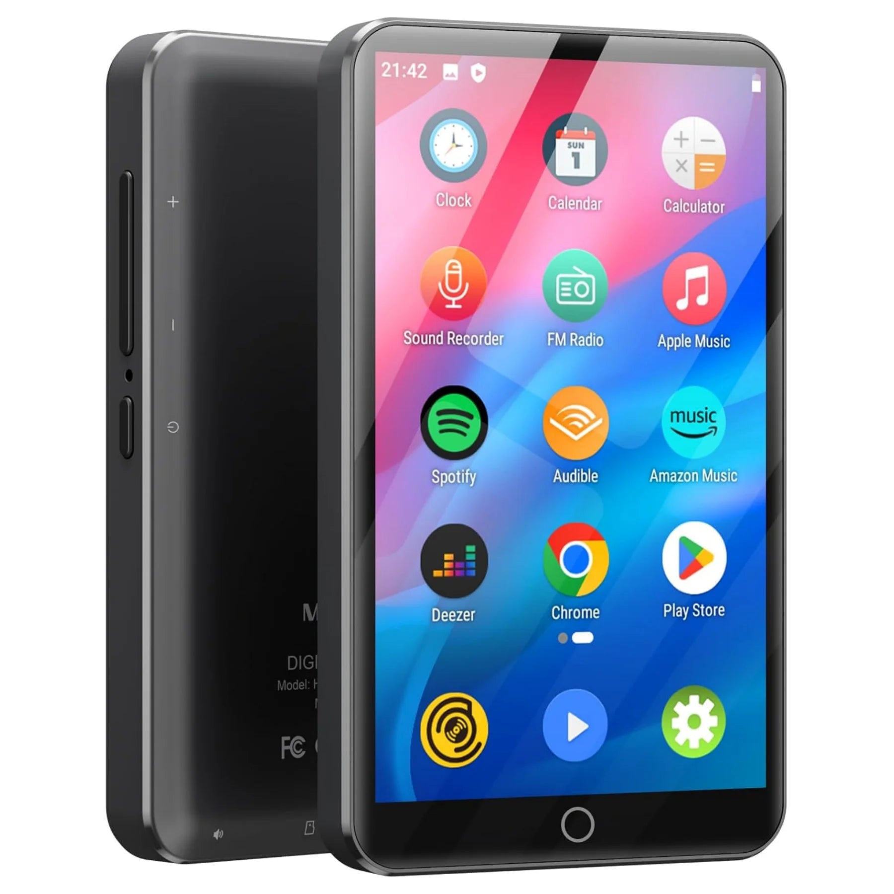 MECHEN H1 Pro Lecteur MP3/MP4 Android 9.0 WiFi Bluetooth Spotify Écran 4" 50h – CLEVI Paris
