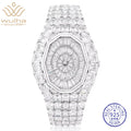 Montre Femme Saphir Taille Émeraude Argent 925 Quartz – CLEVI Paris