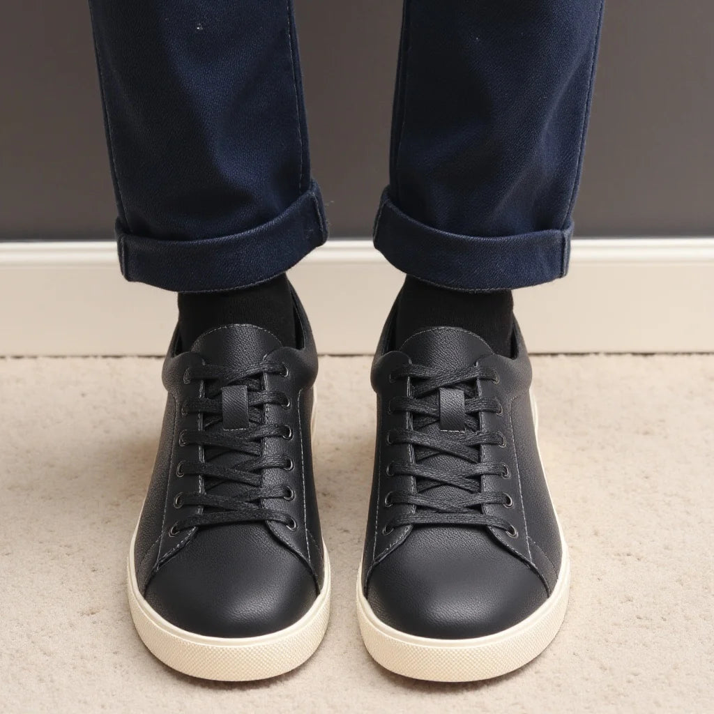Sneakers Homme Légères Respirantes Casual Lacets Multicolores – CLEVI Paris
