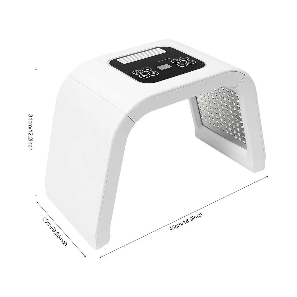 Masque LED Visage 7 Couleurs 287 LEDs Thérapie Lumineuse Anti-Âge Acné – CLEVI Paris