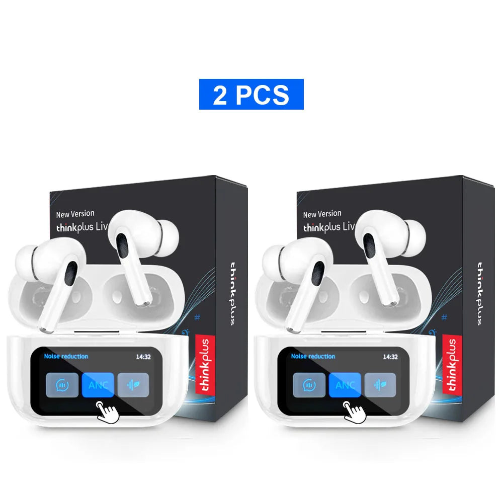 Écouteurs TWS ThinkPlus ANC Écran Tactile Micro HD Gaming – CLEVI Paris