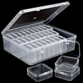 Boîte de Rangement Plastique Multi-Cases | Diamond Painting, Nail Art, Bijoux & Strass – CLEVI Paris