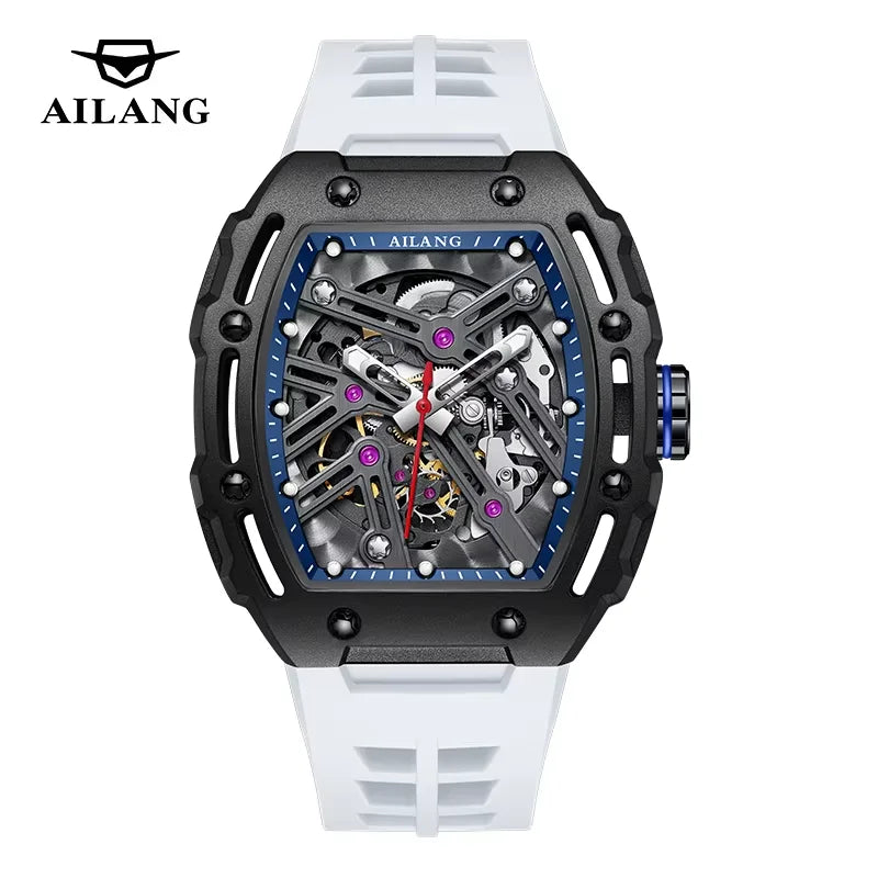 Daniel Gorman Montre Automatique Homme Tourbillon Squelette Saphir 5ATM – CLEVI Paris
