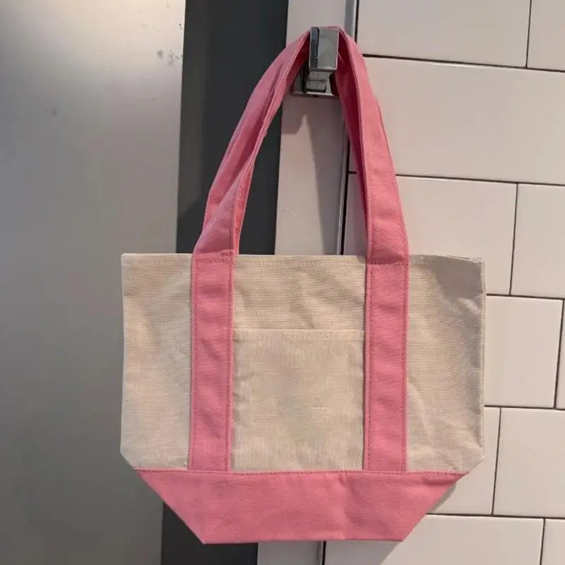 Tote Bag en Toile Minimaliste — Cabas Réutilisable, Bandoulière, 33x28cm, 4 Coloris | CLEVI Paris