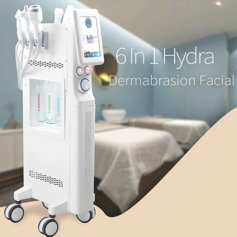 Machine d’hydradermabrasion 6-en-1 – CLEVI Paris
